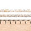 Natural Cultured Freshwater Pearl Beads Strands PEAR-I007-01B-03B-5