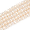 Natural Cultured Freshwater Pearl Beads Strands PEAR-I007-07Y-02A-2