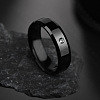 304 Stainless Steel with Crystal Rhinestone Finger Rings FS-WG3A8F6-04-1