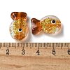 Handmade Foil Lampwork Fish Beads FOIL-Z001-01I-3