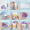 3 Bag 3 Colors PVC Plastic Petaline Cabochons DIY-OC0015-59-3