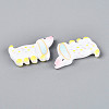 Printed Opaque Resin Beads RESI-N043-04E-2