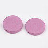 Natural Pear Wood Beads WOOD-T009-2.5cm-09-2