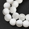 Frosted Crackle Glass Beads Strands GLAA-U001-6mm-M07-2