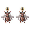 Punk Halloween Zinc Alloy Enemal Stud Dangle Earrings for Women WG4F29B-02-1