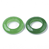 Natural Malaysia Jade Linking Rings G-N0325-05-4