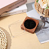 Wooden Jewelry Badge Packaging Boxes with Clear Acrylic Magnetic Lids CON-WH0086-246A-5
