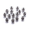 Tarnish Resistant 201 Stainless Steel Beads STAS-G162-01P-3mm-1