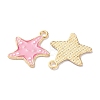 Alloy Enamel Pendants ENAM-O001-08E-G-2