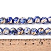Handmade Gold Sand Lampwork Beads LAMP-T024-11B-6