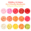 2250Pcs 15 Colors Handmade Polymer Clay Beads CLAY-YW0001-25B-2