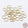 925 Sterling Silver Saw Cut Open Jump Rings STER-F036-02G-0.9x7mm-4