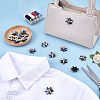 16Pcs Glass Sew On Patches PATC-FG0003-86C-4