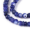 Natural Freshwater Shell Dyed Beads Strands SHEL-T020-29A-10-3