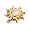 Natural Stone Pendants STAS-D300-02G-10-2