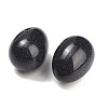Synthetic Blue Goldstone Egg Stone GG-L654-H03-02-2
