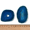 Natural Druzy Agate Slice Cabochons G-F826-E02-3