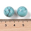 Synthetic Turquoise No Hole Sphere Beads G-K353-04B-12-3