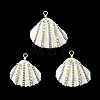 Natural Shell Pendants PALLOY-TA00414-1