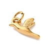 304 Stainless Steel Charms STAS-A152-02C-G-2