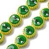 Fuuny Baking Paint Glass Enamel Beads LAMP-Q045-01J-3