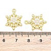 Alloy & ABS Plastic Pearl Pendants PL-CBAF039-01G-3