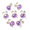 UV Plating Rainbow Iridescent Acrylic Beads X1-PACR-E001-05E-1