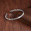 Alloy Cuff Bangles for Women Men WGE36CF-02-1