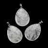 Natural Quartz Crystal Pendants G-F820-14P-24-1