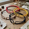 4Pcs Braided Nylon Cord Adjustable Bracelets BH8898-5-2