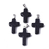 Synthetic Blue Goldstone Pendants LS-G-J354-03A-1