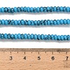 Synthetic Turquoise Beads Strands G-Z110-B01-2x4mm-03-5