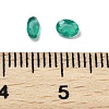 Faceted Natural Green Onyx Agate(Dyed & Heated) Cabochons G-I295-05C-16B-04-3