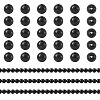 1 Strand Natural Shungite Beads Strands G-TA0003-34A-1