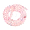 Natural Morganite Beads Strands G-O166-25-3mm-01-5