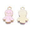 Alloy Enamel Pendants ENAM-Q446-003C-RS-3