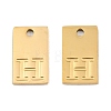 304 Stainless Steel Pendants SA-CBA1839-21G-H-1