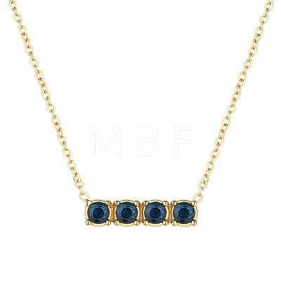 Colorful Gemstones Necklaces EB3362-1-1