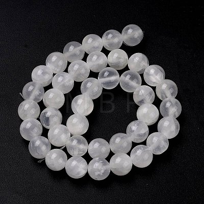 Natural Green Jade Beads Strands G-Q162-A01-E01-05-1