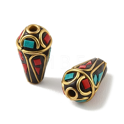 Handmade Polymer Clay Indonesia Beads PY-CBAAA14-06C-06-1
