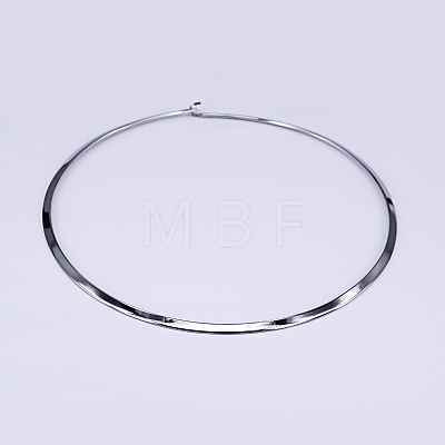304 Stainless Steel Choker Necklaces X-NJEW-O094-38-1