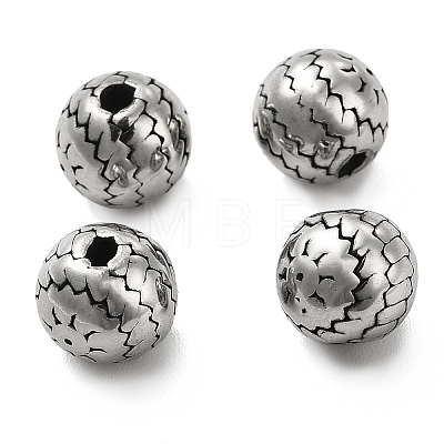 304 Stainless Steel Beads STAS-B035-11AS-1