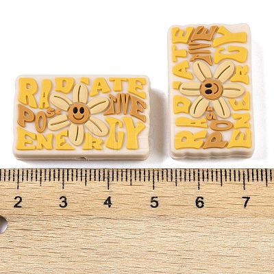 Food Grade Silicone Focal Beads SIL-Z022-02C-1