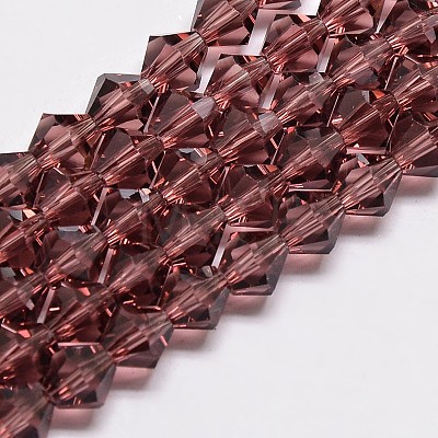 Transparent Glass Beads Strands EGLA-A039-T4mm-D05-1