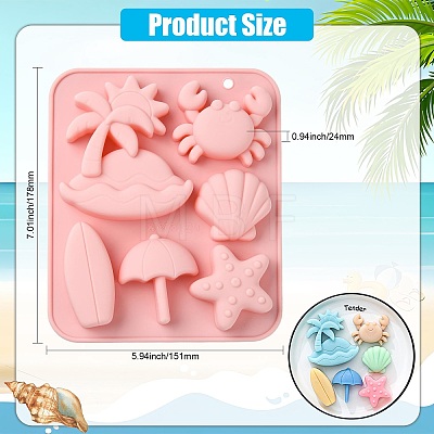 Tropical Beach Themed Chocolate Silicone Molds ST-CJ0043-054-1