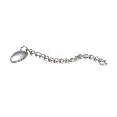 304 Stainless Steel Chain Extender X-STAS-E104-37P-1