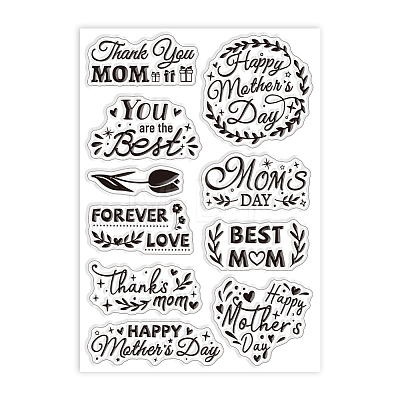 Custom PVC Plastic Clear Stamps DIY-WH0448-0556-1