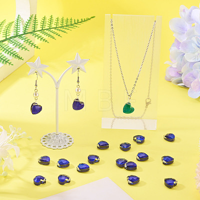 Glass Charms GLAA-TAC0012-28B-1