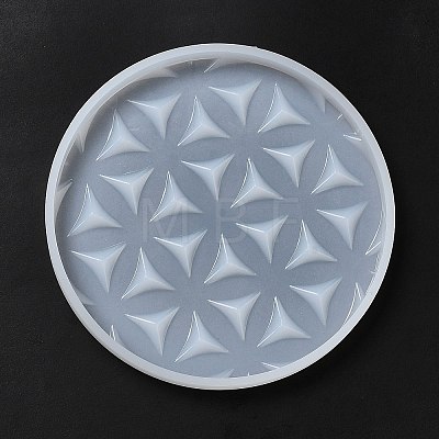 DIY Life of Flower Textured Cup Mat Silicone Molds SIMO-H009-05E-1