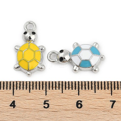 Alloy Enamel Pendants FIND-K020-26P-1